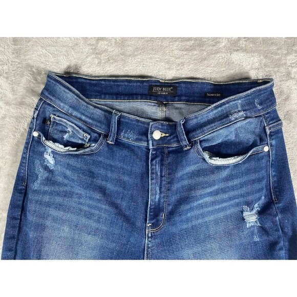 Judy Blue JB82253 Fremont High Rise Skinny Fit Jeans Denim size 16W - Picture 3 of 14